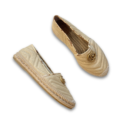 Gucci Raffia Espadrilles (US W10.5)