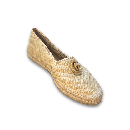 Gucci Raffia Espadrilles (US W10.5)