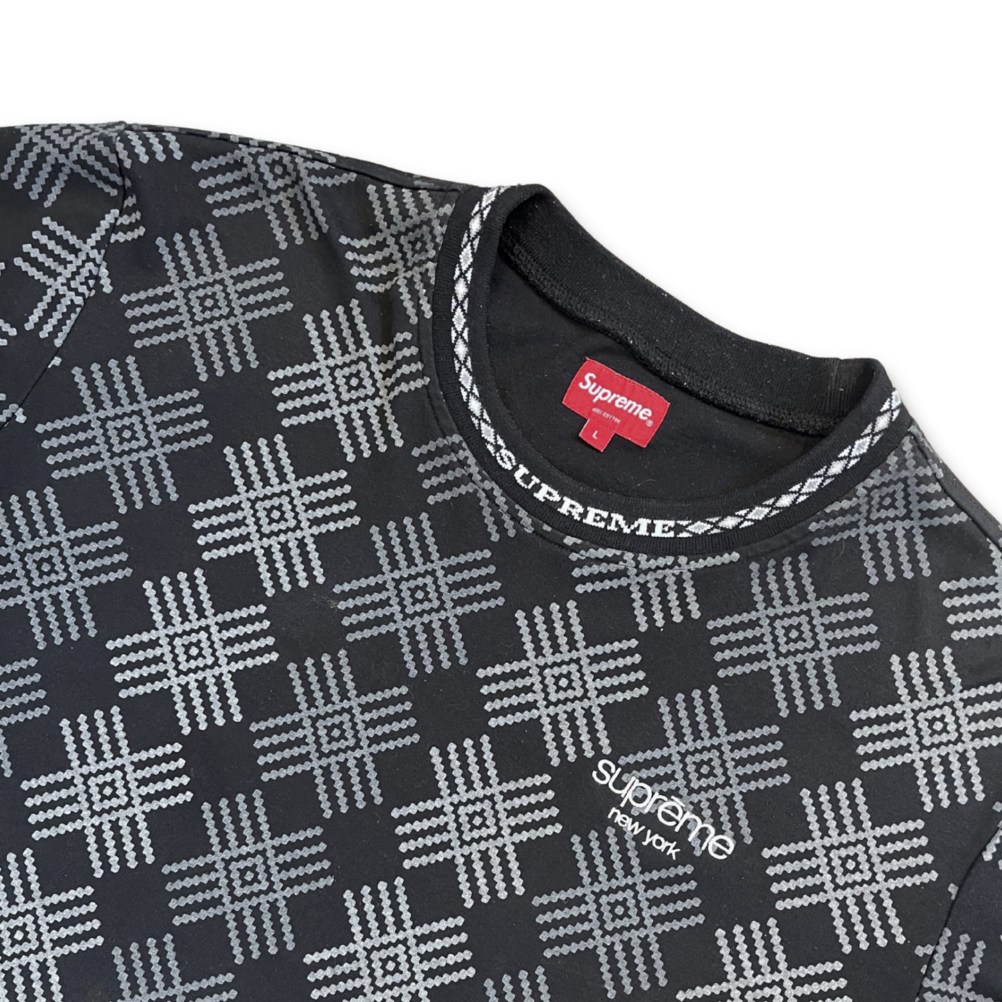 Supreme NY l/s sweater (L)