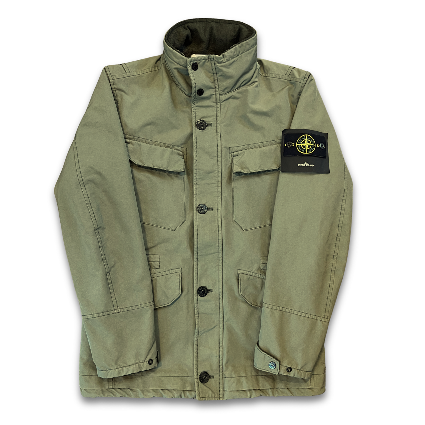 Stone Island button zip up jacket (M)