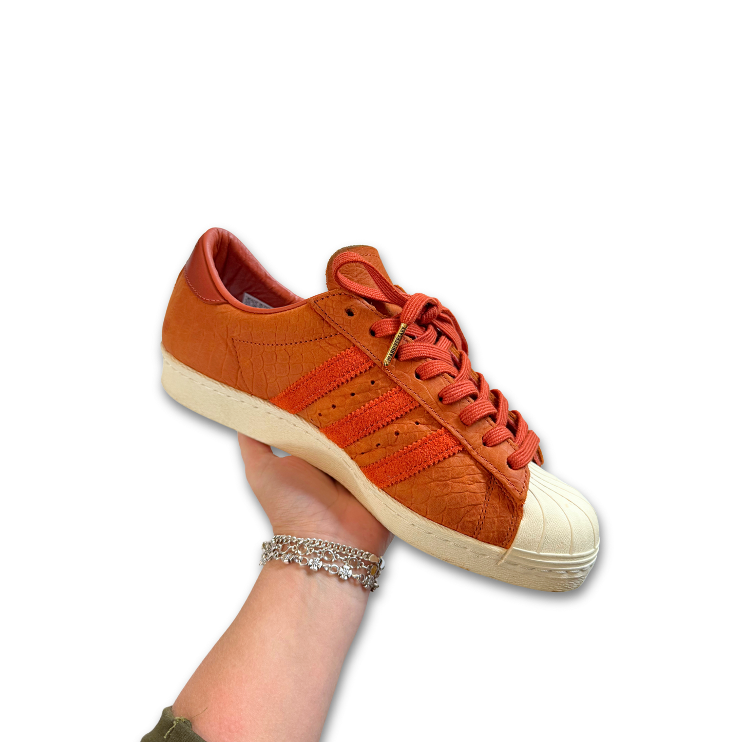 Adidas Superstar 80's Footpatrol 'Fox Red' (US 8.5)