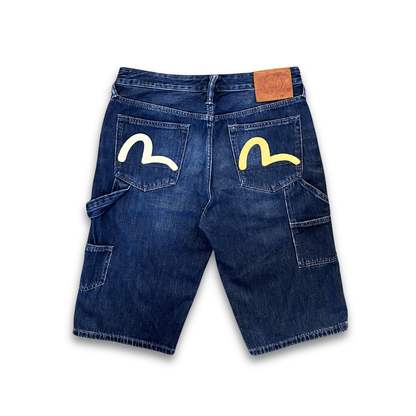 Evisu Carpenter Denim Shorts (30')