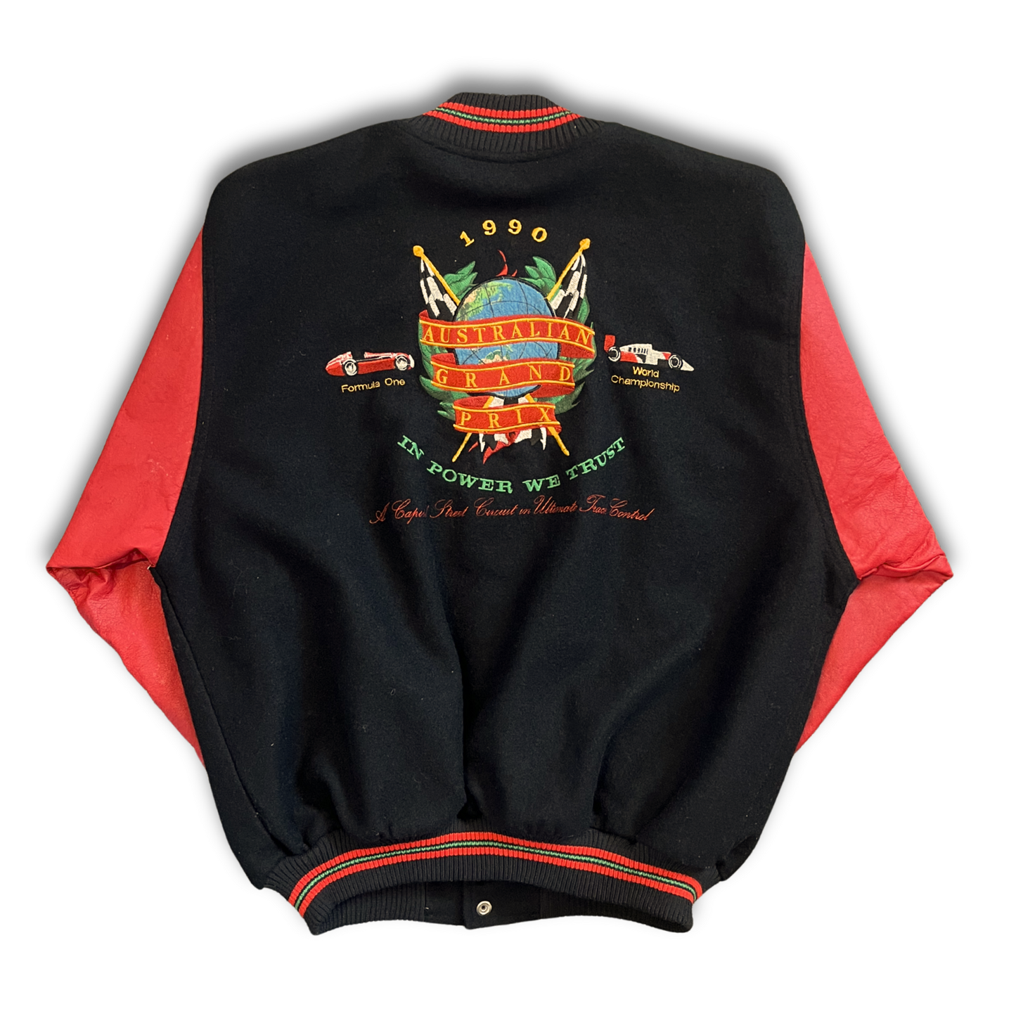 Grand Prix 1990 varsity jacket (L)