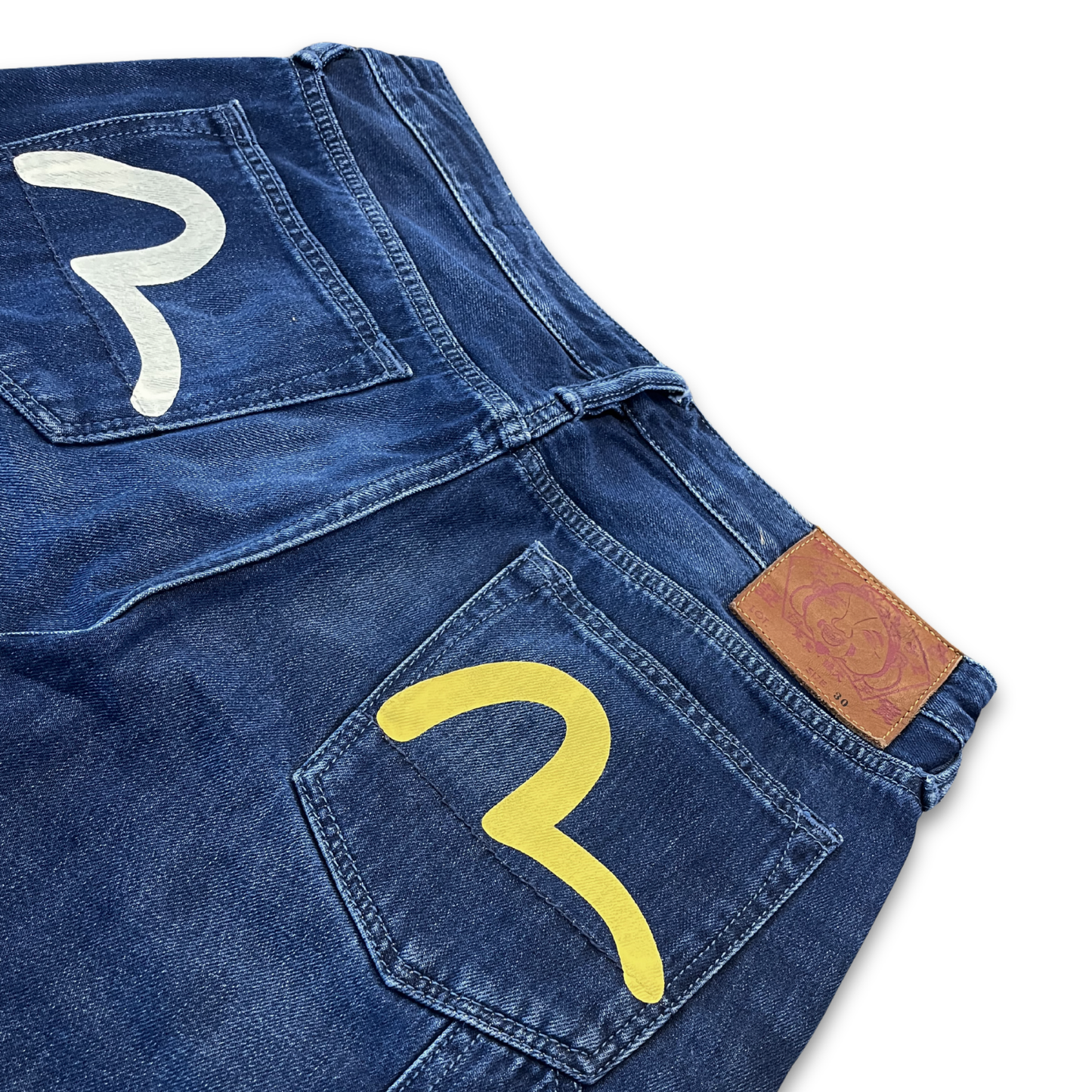 Evisu Carpenter Denim Shorts (30')