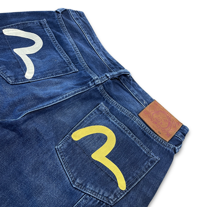 Evisu Carpenter Denim Shorts (30')