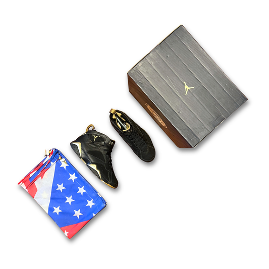 Jordan 6 Retro 'Golden Moments Pack' - Black (US 8)