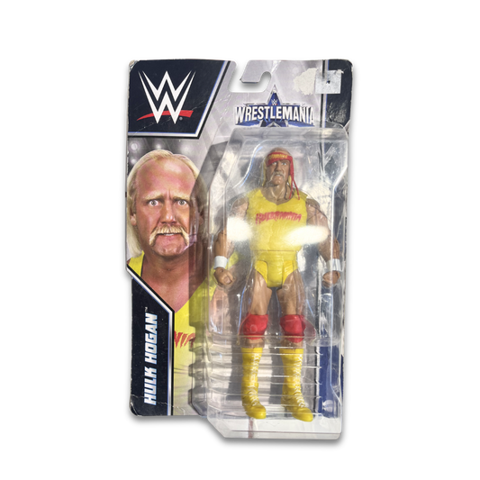 WWE Hulk Hogan Retro Wrestlemania figure