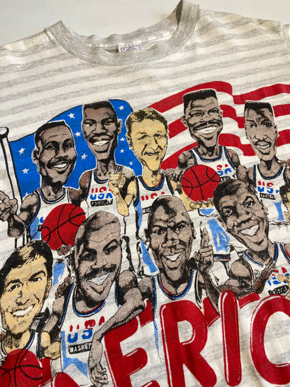 VINTAGE BASKETBALL OLYMPICS TEE (S)